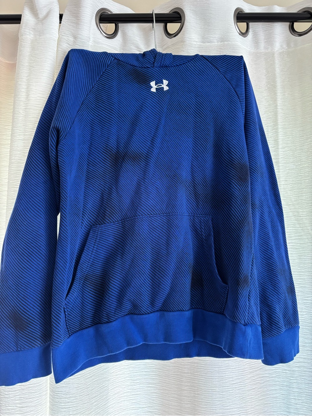 Under Armour Youth Blue Performance Pullover Hoodie